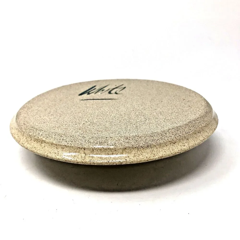 Studio Art Pottery Chip & Dip Rustic 9